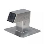 Dakdoorvoer aluminium SINGLE 120mm